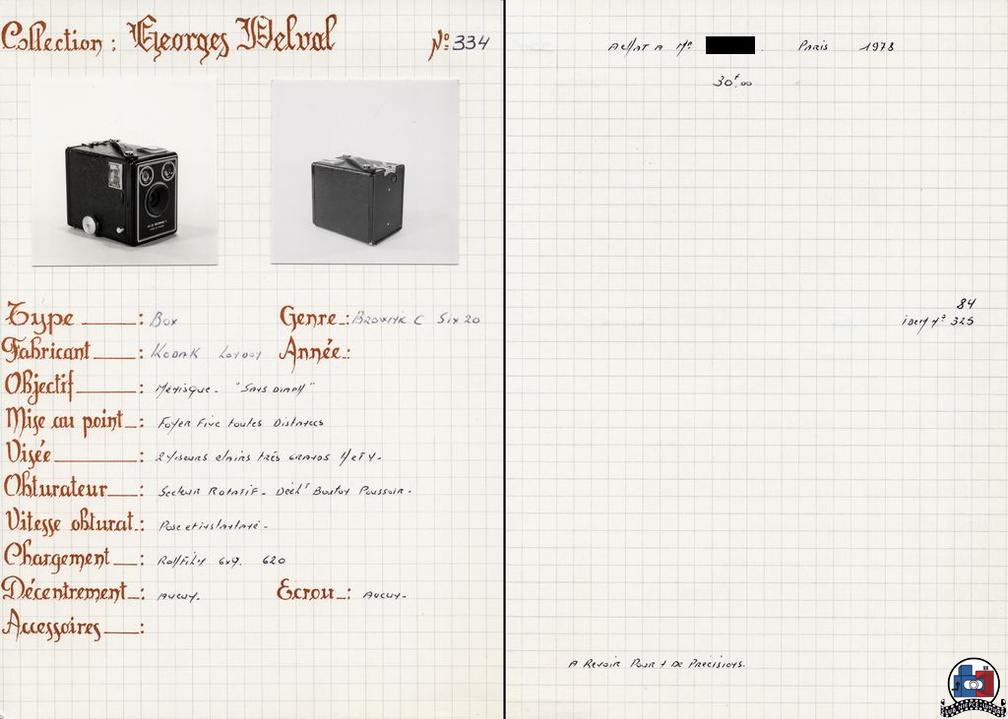 Kodak-Brownie - Box Modele C Six 20