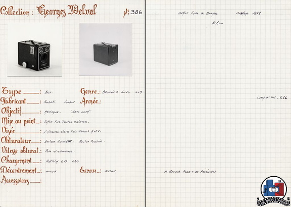 Kodak-Brownie - Box Modele C Six 20