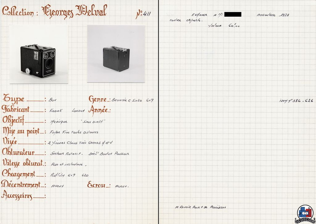 Kodak-Brownie - Box Modele C Six 20