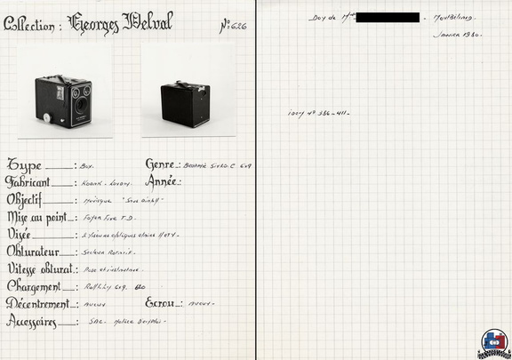 Kodak-Brownie - Box Modele C Six 20