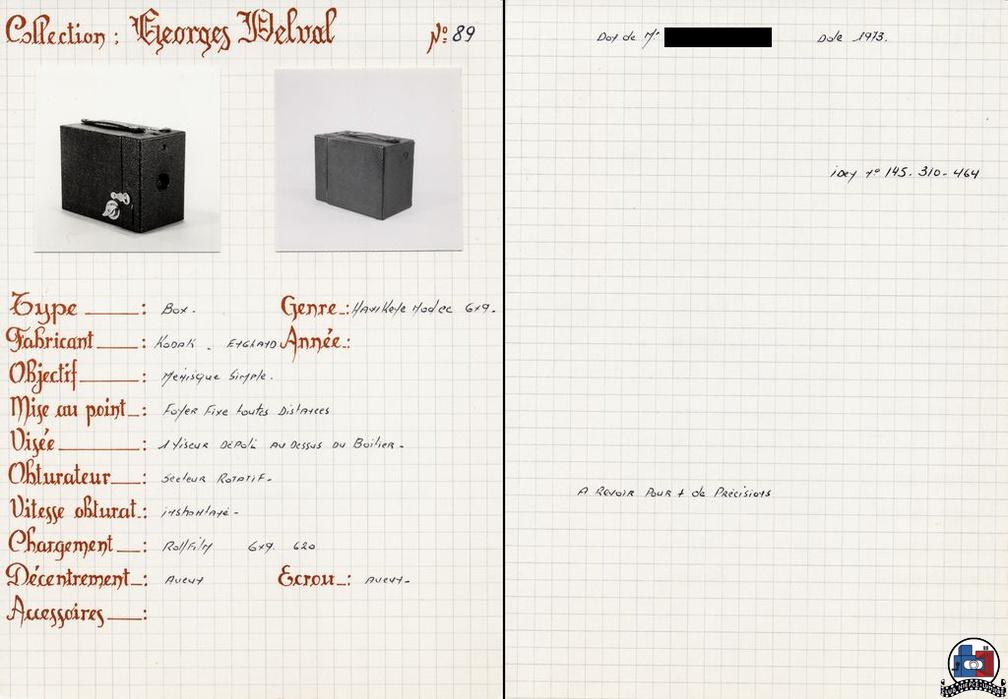 Kodak-HawkEye - Box Model CC