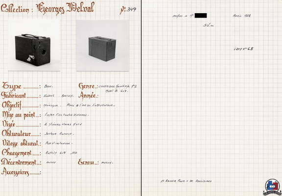 Kodak-HawkEye - Box N°2 Model B