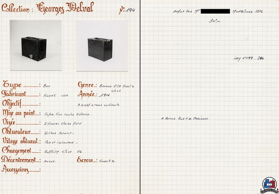 Kodak-Brownie - Box N°2A Modele C