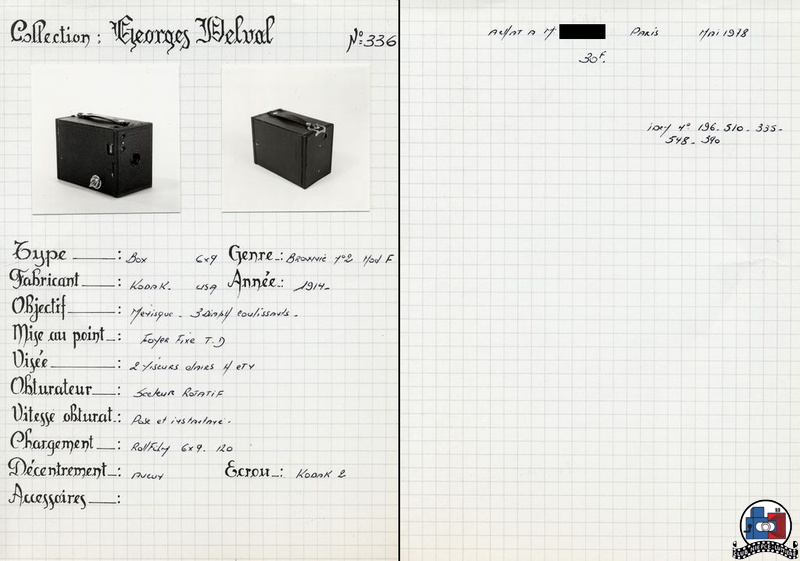 Kodak-Brownie - Box N°2 Modèle F