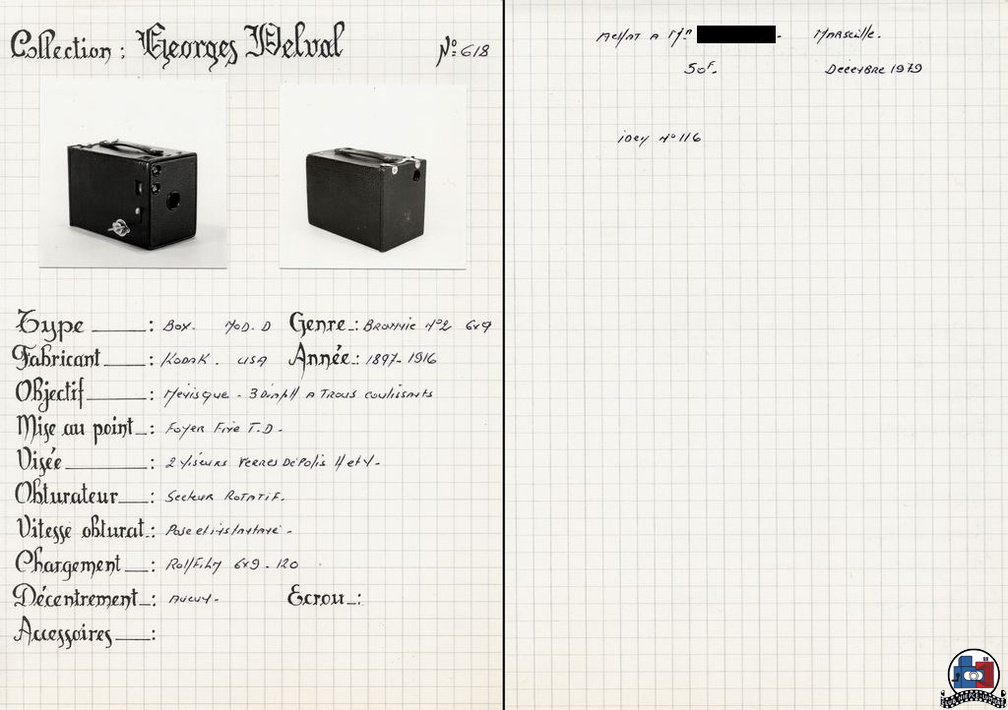 Kodak-Brownie - Box N°2 Modèle D