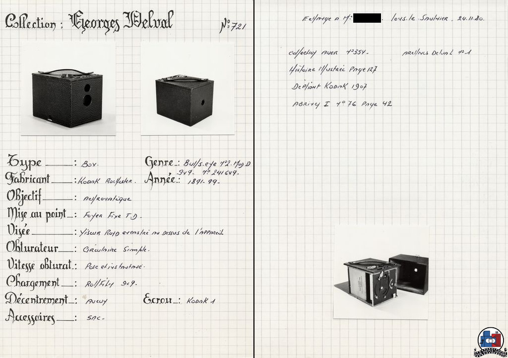 Kodak-Bulls eye - Box N°2 Model D